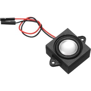 uxcell 1Pcs 3 Watt 4 Ohm Single Mini Speaker Full-Range Mobile Portable Advertising Machine Speaker Connector Separating Interface for Small Electronic Projects