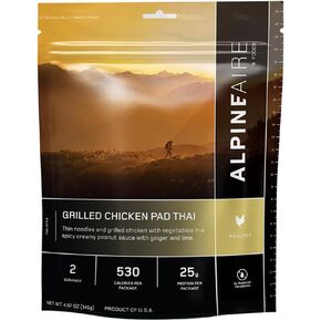 AlpineAire Foods Hearty Beef Stew 3.80 Oz Rich and Flavorful Ready to Eat Lightweight Meal 2 Servings, 410 Calories Perfect for Camping, Hiking and Emergency Preparedness Made in USA Pack of 1 in Saudi Arabia