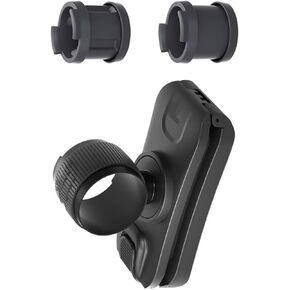 ABS Selfie Stick Holder Featuring 360 Degree Rotating Backpacks Clip for Action Camera Straps Attachment