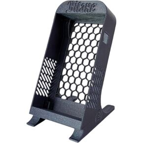 D-Central.TECH ​Bitaxe Mesh Stand – Mesh Ventilation Case for Bitaxe Bitcoin Miner – Durable 3D-Printed Design – Universal Compatibility (Galaxy Black)