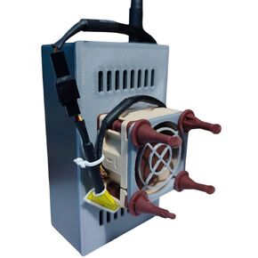 Lucky Miner LV06 Case Cooling Bracket Mod | 3D Case Bracket Front Plate for 4020 Fan | Improved Heat Dissipation & Stability