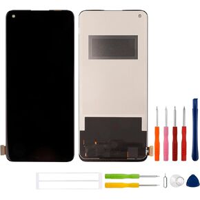 New TFT LCD Touch Screen Digitizer Assembly for Oneplus Nord CE 2 5G 1+ Nord CE 2 5G [6.43"] Touch Screen Digitizer Assembly Replacement with Upgraded Repair Tools Kit-Black