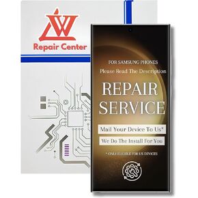 Mail in Repair Service with Original OEM Pull Screen Replacement for Samsung Galaxy S10 6.1" Display Digitizer LCD Touch Assembly SM-G973U G973F G9730 G973W