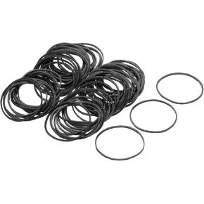 MECCANIXITY 100 Pack Rubber Band Stretchable Rubber Elastic Band Red 32mm x 1mm Hair Rubber Bands for Home Office in Saudi Arabia
