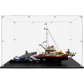 Acrylic Display Case Compatible for Lego Ideas Home Alone #21330, Dustproof Display Case (Case Only) (Lego Sets are NOT Included)