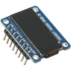 0.96 inch 80X160 IPS LCD Display Module Full Color TFT 65K ST7735 Driver LCD Screen 3.3V SPI Interface