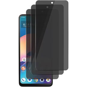 (3 Pack) For TCL 50 XE 5G Privacy Screen Protector Anti Spy Private Tempered Glass, Anti Scratch, 9H Hardness