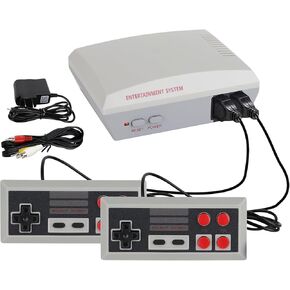 TV Retro Game Console with 600+ Classic Games and 2 Wired Controllers