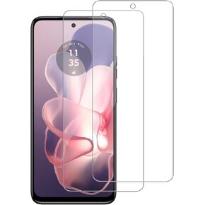 2 Pack for Motorola Moto G Power 5G (2024) [Not Fit for 2020-2023 Version] Screen Protector, Tempered-Glass, Micro-curved Edges, Case Friendly, Bubble Free, HD Clear, Easy Installation