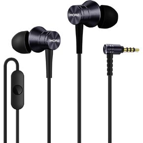 1MORE Piston Fit 2-Pack Noise Canceling Wired Earbuds, in-Ear Headphones with 3.5mm Jack, Pure Sound & Comfortable Fit, Noise Isolation with Microphone for Smartphones/PC/Tablet