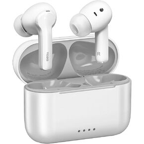 TOZO NC2 Hybrid Active Noise Cancelling Wireless Earbuds, in-Ear Detection Headphones, IPX6 Waterproof (Renewed)