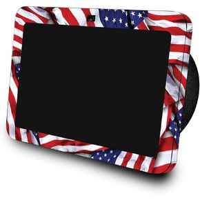 Skin Compatible with Amazon Echo Show 8 (3rd Gen, 2023) - Patriot - Premium 3M Vinyl Protective Wrap Decal Cover - Easy to Apply | Crafted in The USA by MightySkins