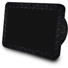 تتوافق الجلد مع Amazon Echo Show 8 (3rd Gen ، 2023) - لوحة الماس الأسود - غطاء ملصق واقي فينيل 3M Premium 3M - يسهل تطبيقه | مصنوع في الولايات المتحدة الأمريكية من قبل Mayyskins