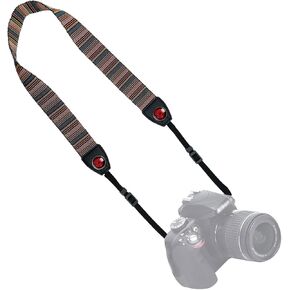 Camera Strap For Photographers, Neck Shoulder Strap with Quick Release Buckles for DSLR SLR Camera Straps
