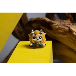 PHOENIX REBORN - Keycap Artisan Code: SU-02, MOBA Games Collection, Handmade, Size: 1U, Material: Resin, Fit: MX Mechanical switches (Cherry, Gateron, Outemu, JWK and Others)