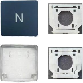 Replacement Letter N Keycap Keys and Hinges Compatible for Surface Laptop 3/4/5 13.5/15inch 1867 1868 1872 1873 1950 1951 1952 1953 Keyboard N Key Cap (Black)