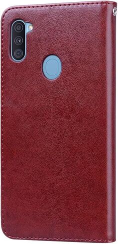 حالة من محفظة Samsung Galaxy A11 Phone Wallet ، Galaxy A11 Wallet Case for Women Leather Magnetic Kickstand Cover for Samsung Galaxy A11 (A Green) in Kuwait