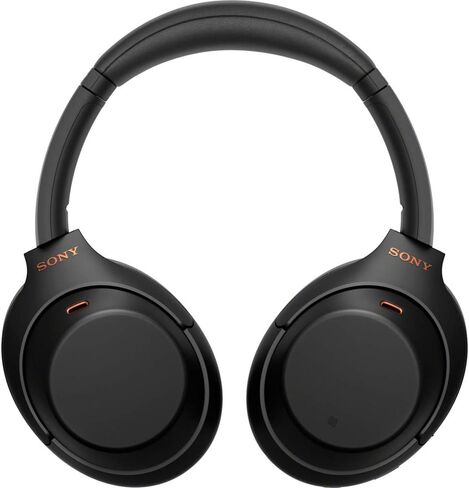 Sony WH-1000XM4 Wireless Premium Noise Canceling Overhead Headphones with Mic for Phone-Call and Alexa Voice Control, Black WH1000XM4 Bundle with Deco Gear Pro Audio Headphone Stand in Saudi Arabia