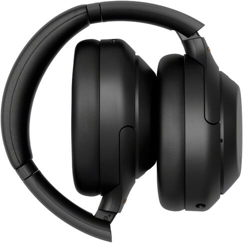 Sony WH-1000XM4 Wireless Premium Noise Canceling Overhead Headphones with Mic for Phone-Call and Alexa Voice Control, Black WH1000XM4 Bundle with Deco Gear Pro Audio Headphone Stand in Saudi Arabia