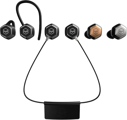 V-MODA Hexamove Pro Wireless Earbuds - Black in Saudi Arabia
