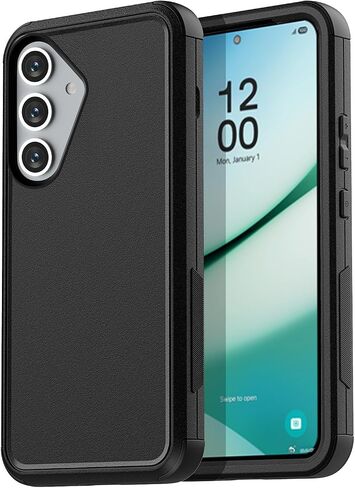 AICase Belt-Clip Holster Case for Samsung Galaxy S25 Plus 6.7",Heavy Duty Drop Protection Full Body Rugged Shockproof/Drop Proof/DustProof Military Grade Tough Durable Cover for S25 Plus 2025 in Kuwait