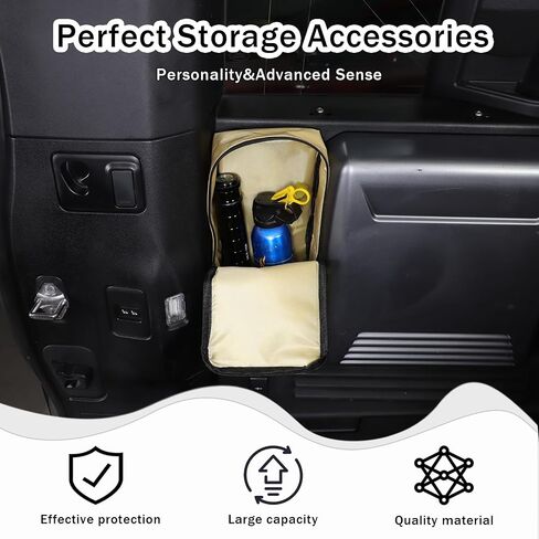 Car Storage Bag Compatible with Land Rover Defender 90 110 130 2020-2024, Rear Trunk Side Storage Organizer Accessories Oxford Cloth 1PCS in Saudi Arabia