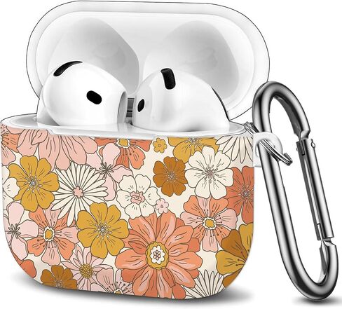 حالة متوافقة مع Airpod 4th Generation 2024 ، تغطية حالة وقائية مقاومة للصدمات مع سلسلة مفاتيح للنساء ، وملحقات الشحن اللاسلكية في Airpod 4th - السلاحف على الشاطئ in Kuwait