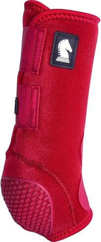 Classic Equine Flexion Hind Boots Large Gray in Saudi Arabia