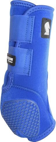 Classic Equine Flexion Hind Boots Large Gray in Saudi Arabia