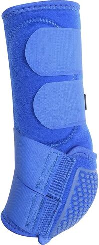 Classic Equine Flexion Hind Boots Large Gray in Saudi Arabia