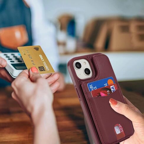 for iPhone 11 case with Credit Card Holder mag Safe,for iPhone 11 Phone Leather Case Wallet for Women Compatible mag Safe Wallet Detachable 2-in-1 for Men-Beige in Kuwait