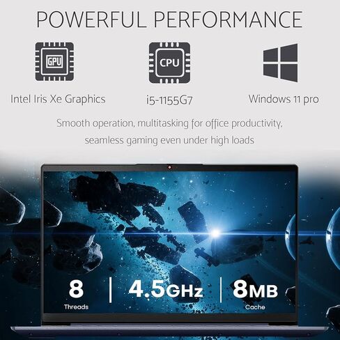 Lenovo Ideapad 3 15 Inch Touchscreen Laptop Computer, FHD 15.6 Laptop Touch Screen Intel Core i5 Lifetime Office, 40GB RAM, 2TB SSD+512GB Docking Set, Windows 11 Pro, Numer Pad in Saudi Arabia