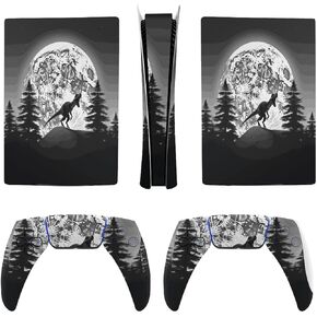 Dinosaur Moon for Model 5 Skin Accessories Cover Skins Anime Vinyl Cover Sticker Full Set for Model5 Digital Version
