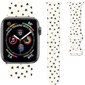 Compatible with iWatch Band 38mm 40mm 41mm 42mm 44mm 45mm 49mm for Women Girl, Cute Fadeless Replacement Strap for iWatch SE Series 9 8 7 6 5 4 3 2 1 Ultra(dain)