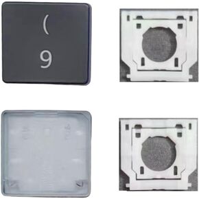 Replacement Digital 9 Keycap Keys and Hinges Compatible for Surface Laptop 3/4/5 13.5/15inch 1867 1868 1872 1873 1950 1951 1952 1953 Keyboard Number 9 Key Cap (Black)