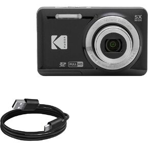 BoxWave DirectSync Cable Compatible with Kodak PIXPRO FZ55 - Durable Charge and Sync