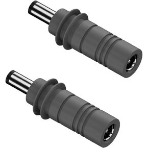 2 pack 100W PD 5521 DC ذكر إلى محول أنثى و 12 سم من الإناث إلى كبل محول الطاقة الذكور لتوصيلات توصيل STARLINK MINI - 5.5 مم × 2.1 مم للشحن