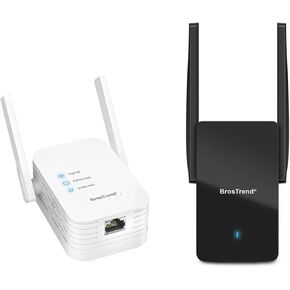 BrosTrend Universal WiFi to Ethernet Adapter + BrosTrend AX3000 WiFi 6 Access Point