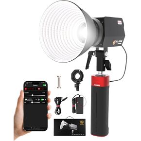 IFOOTAGE LED Video Light 70W SL1 60DN with 140W Output Battery Grip,PD3.1 Fast Charging,Portable Video Lighting for Video Recording,Studio
