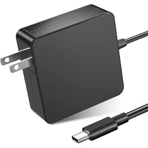 65W Type-C AC Adapter Compatible with XGIMI MoGo 2 Pro 1080P Portable Projector Power Supply Cord MoGo 2 Series XK04T ‎XK03T XGIMI MoGo 2 Portable Projector Power Adapter Charger Cable PSU