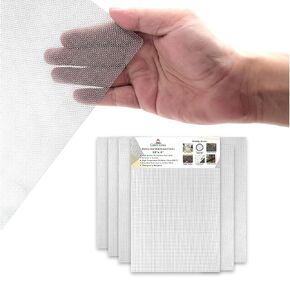 Stainless Steel Wire Mesh 6-Pack 12×8 Inches – Durable, Easy to Cut & Rust-Proof Mesh Screen – Ideal Metal Mesh for DIY Projects, Gardens, Windows etc.