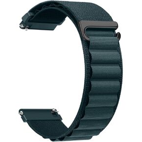 20mm 22mm Nylon Watch Band for Men and Women, Quick Release；Sport Alpine loop Straps Adjustable Breathable Replacement Bands