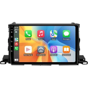 4GB+32GB Android13 Car Radio Stereo for Toyota Highlander 2014-2019 with Wireless Carplay&Android Auto,10.2inch HD Touchscreen 48EQ GPS SWC Mirror Link FM RDS 5GWiFi