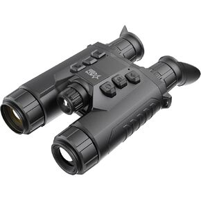 AGM Global Vision ObservIR LRF 35-384 Fusion Thermal Imaging & CMOS Binocular with Built-in Laser Range Finder, 12 Micron 384x288 (50 Hz), 4K, 25 mm Lens.