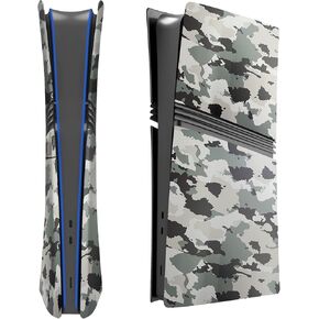 FacePlates for PS5 Pro Digital Edition Wedorat Cover Plates for PS5 Pro Digital ABS Anti-Scratch Dustproof Protective Shell Replacement FacePlate for PlayStation 5 Pro Digital (Black)