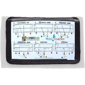 Football Play Wristbands - Youth Quarterback Gear - Wristband Playbook - Softball Wristbands for Signs