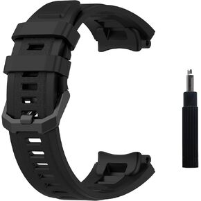 Lijinlan Compatible with Amazfit T-Rex 2 Watch Band Women Men, Replacement Soft Silicone Watch Bracelet Strap for Amazfit Trex 2 Smartwatch Accessory