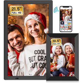 Uhale WiFi Digital Picture Frame 21.5 Inch&10.1 Inch