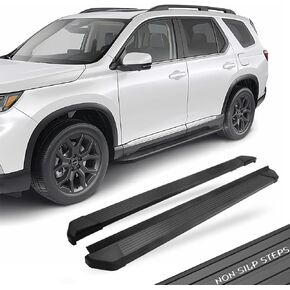 4.13'' Running Boards, Fits Toyota Highlander 2020-2025, All Black Side Steps, No Drilling Required