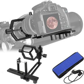 300mm USB Lens Warmer - Bundle with - Universal Metal Telescope Camera Phone Adapter